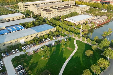 Senba Sensing factory campus aerial view
