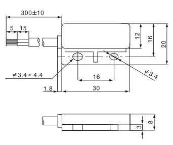 PS-4122 / PS-4221 outline drawing