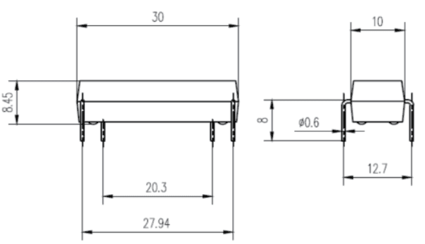 PH1R1A151K-4K outline drawing