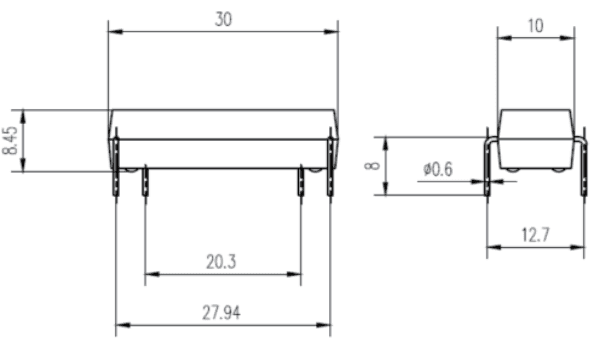 PH1R1A-101K-4K outline drawing